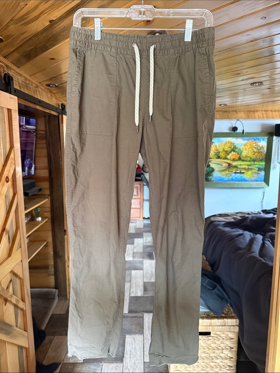Vuori Pants - Vuori Rip Stop Olive Pants